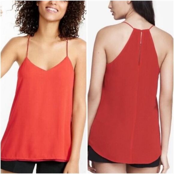 Pair of Ann Taylor LOFT & Express reversible strappy camisoles sz XS - Picture 4 of 13